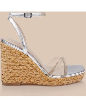 L'Agence Malone Wedge Espadrille - White