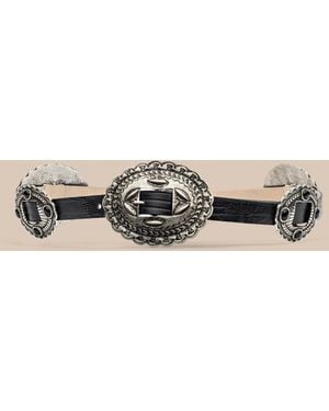 L'Agence Rocha Leather Belt - Natural