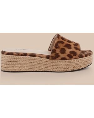 L'Agence Ramani Platform Espadrille - Brown
