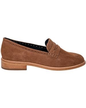 L'Agence Avriel Brogue Loafer - Brown