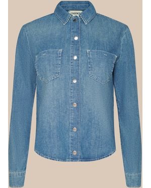 L'Agence Isla Shirt - Blue