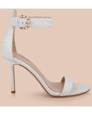 L'Agence Gisele Leather Sandal - Natural
