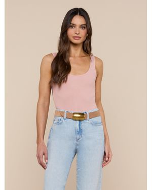 L'Agence Body À Encolure Dégagée Nica (Rose Misty) - Bleu