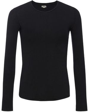 L'Agence Tess Long Sleeve Tee - Blue