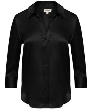 L'Agence Dani Blouse - Gray