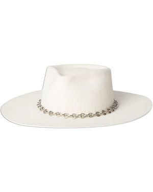 L'Agence Umbra Hat - White