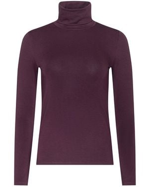 L'Agence Lani Turtleneck - Purple
