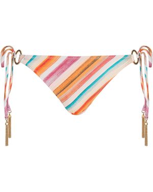 L'Agence Britt Tie-Side Bikini Bottom - Multicolour