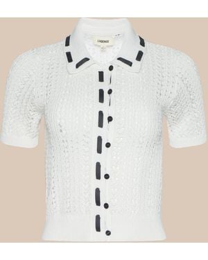 L'Agence Ninette Knit Top - Natural