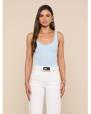L'Agence Body À Encolure Dégagée Nica (Bleu Cool)