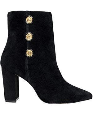L'Agence Theodora Block-Heel Bootie - Black
