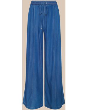 L'Agence Connie Drawstring Jean - Blue