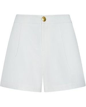 L'Agence Saige Short - White