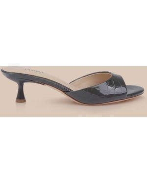 L'Agence Arleen Kitten-Heel Mule - Natural