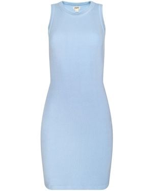 L'Agence Ellis Tank Top Dress - White