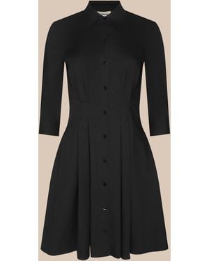 L'Agence Journi Shirt Dress - Black
