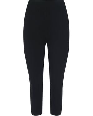 L'Agence Dee Capri Trousers - Black