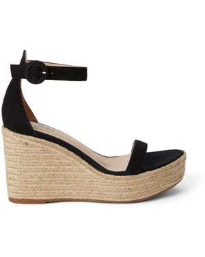 L'Agence Elysee Platform Sandal - Natural