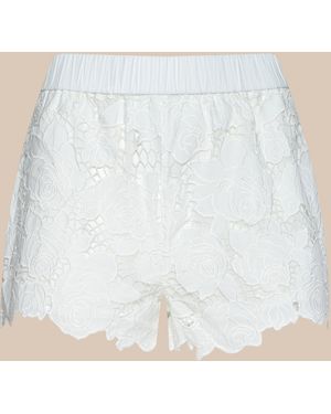 L'Agence Laina Eyelet Short - Natural
