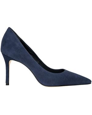L'Agence Maelle Suede Pump - Blue