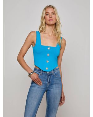 L'Agence Saga Top - Blue