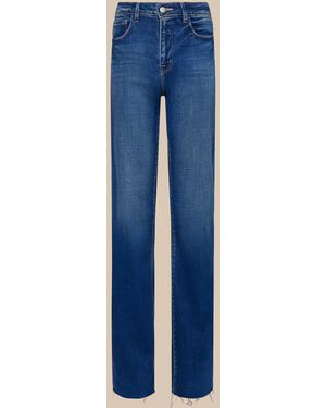 L'Agence Scottie Wide-leg Jean - Pink