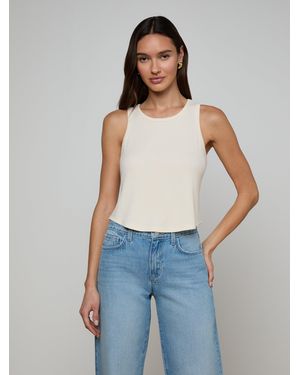 L'Agence Cael Tank Top - Blue