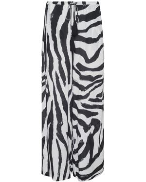 L'Agence Geraldine Cover-Up Pants - Black