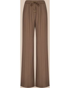 L'Agence Connie Drawstring Trouser - Natural