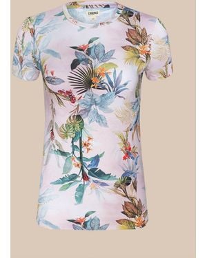 L'Agence Ressi Fitted T-Shirt - Blue