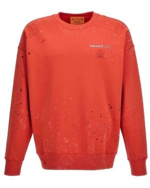 A_COLD_WALL* Oversized Crew Neck Sweatshirt - Red