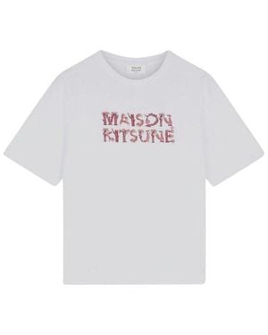 Maison Kitsuné T-Shirts - White