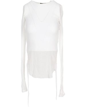 Ann Demeulemeester T-Shirts - White