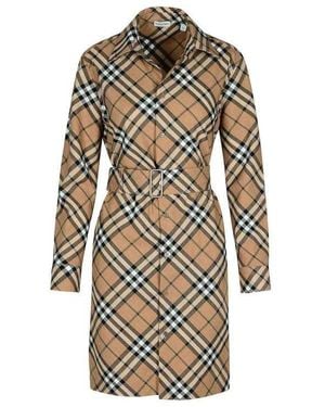 Burberry Midi Dresses - Multicolour