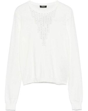 Liu Jo Round Neck - White