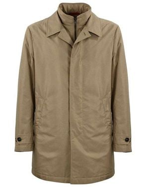 Fay Trench & Raincoat - Natural