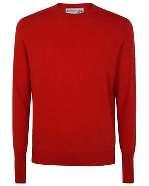 Ballantyne Round Neck - Red