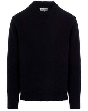 Maison Margiela Round Neck - Blue