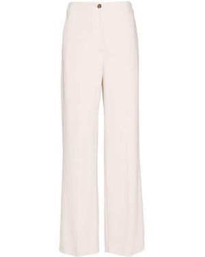 Seventy Flared Elastic Trousers - Pink