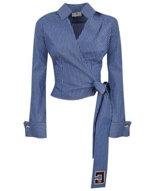 Elisabetta Franchi Shirts - Blue