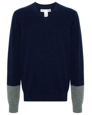 Comme des Garçons Round Neck - Blue