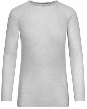 Roberto Collina Round Neck - Grey