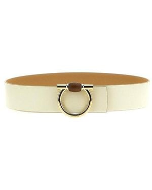 Ferragamo Ferragamo Reversible Logo Belt - Metallic