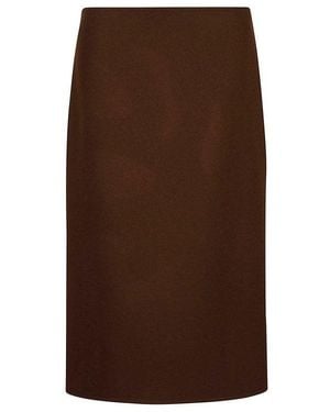 Ermanno Scervino Midi Skirts - Brown