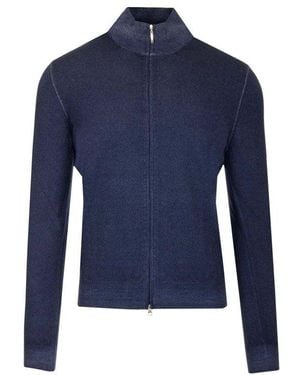 Barba Napoli Cardigan - Blue