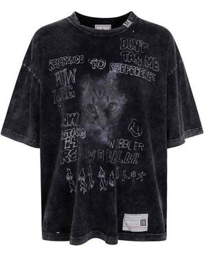 Maison Mihara Yasuhiro T-Shirts - Black