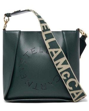 Stella McCartney Stella McCartney Faux Leather Tote Bag - Green