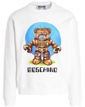 Moschino Sweatshirts - White