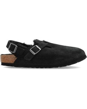 Birkenstock Tokio Shearling - Black