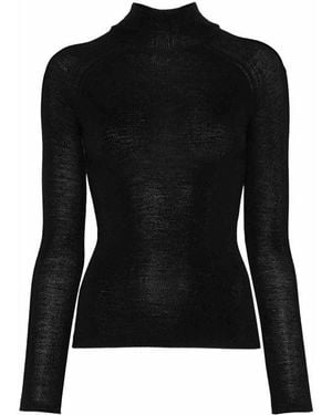 Majestic Filatures Turtle Neck - Black